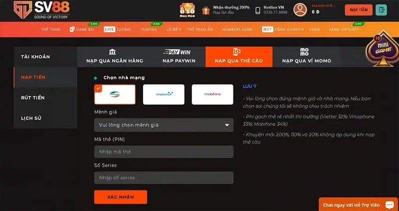 Nhà cái SV88 –  Địa chỉ cá cược thể thao uy tín số 1 thị trường